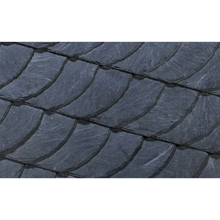 Сланцевая плитка Rathscheck чешуйчатая кладка, угол наклона 35, 26*21 см