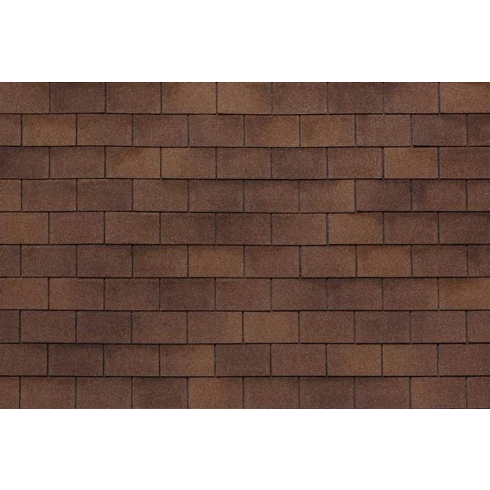 Гибкая черепица Тегола Business Классик Коричневый с отливом