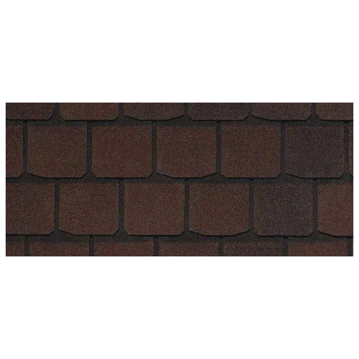 Гибкая черепица CertainTeed Highland Slate Saddle Brown