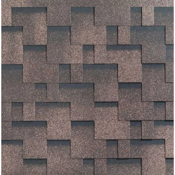 Гибкая черепица Katepal ROCKY Махагон